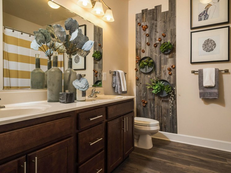 Bathroom Accessories at Abberly at Southpoint Apartment Homes by HHHunt, Virginia, 22407